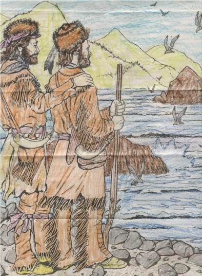Lewis and Clark Discover the West ! Coloring Contest