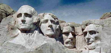 Full photo of Mount Rushmore -by  National Park Service